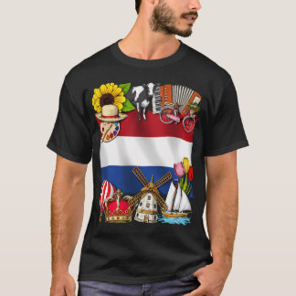 Camiseta Orgulho dos Países Baixos