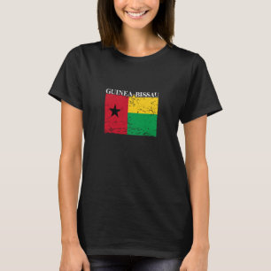 Camiseta Orgulho e Patrimônio Africano da Guiné-Bissau