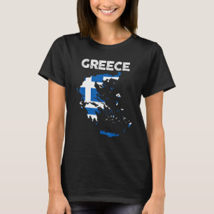 Camiseta Orgulho E Patrimônio Patriótico Raízes Gregas Gréc