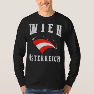 Camiseta Orgulho E Patrimônio Viena Áustria Flag Wien Oste