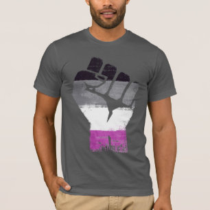 Camiseta Orgulho e poder assexuados