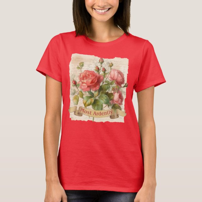 Camiseta Orgulho e Preconceito, citação do Sr. Darcy, mais  (Frente)