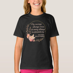 Camiseta Orgulho e Preconceito Citação I - Estilo Bonito