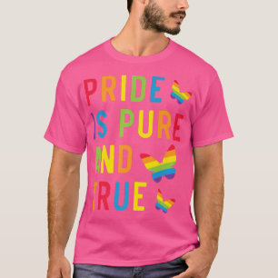 Camiseta Orgulho É Puro E Verdadeiro Direitos LGBTQ Orgulho