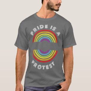 Camiseta Orgulho é um Orgulho de Protesto LGBT T LGBT Supor