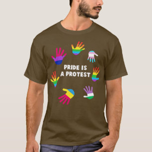Camiseta Orgulho é um protesto contra LGBT-Teto LGBT-Orgulh