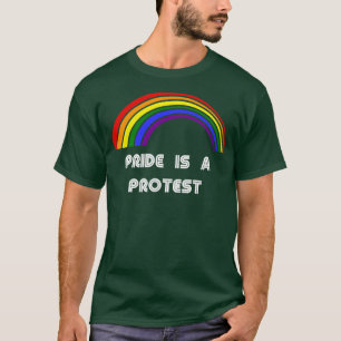 Camiseta Orgulho é um protesto contra o Orgulho LGBT LGBT