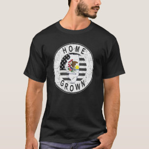 Camiseta Orgulho Estado Americano Bandeira do Estado Americ