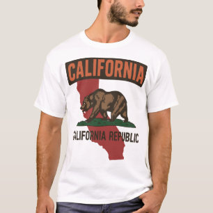 Camiseta Orgulho estatal da República da Califórnia