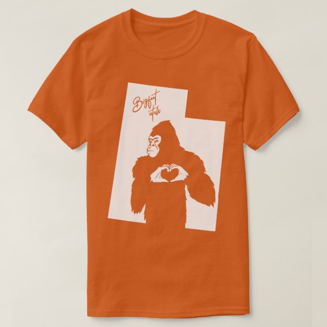 Camiseta Orgulho Estatal de Utah (Frente do Design)