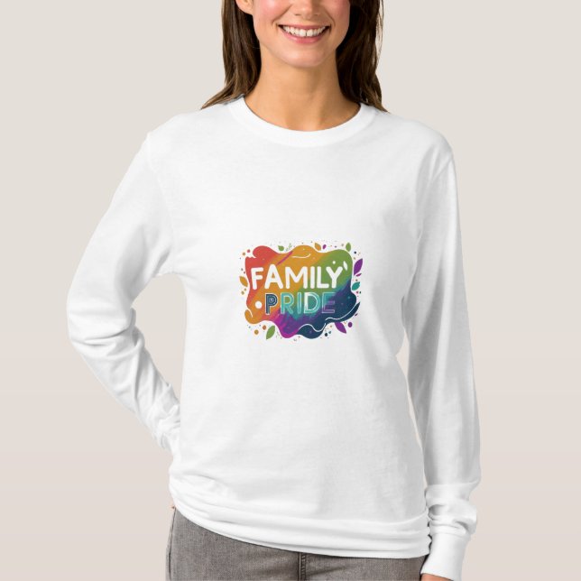 Camiseta Orgulho Familiar (Frente)