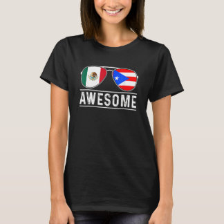 Camiseta Orgulho Fantástico De Porto Rico E Mexicano