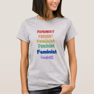 Camiseta orgulho feminista - fonte divertida - t-shirt