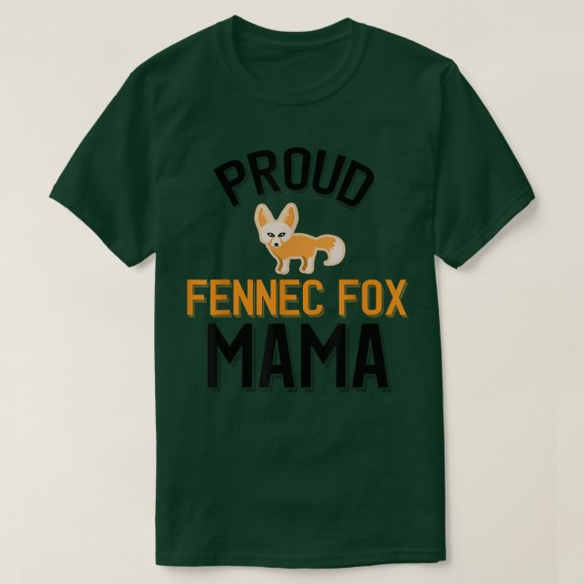 Camiseta Orgulho Fennec Fo Mama (Frente do Design)