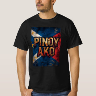 Camiseta Orgulho Filipina Pinoy Ako