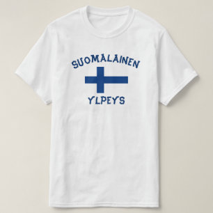 Camiseta orgulho finlandês de suomalainen ylpeys