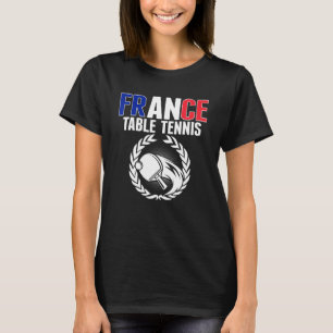 Camiseta Orgulho França Mesa Ping Pong Suppo