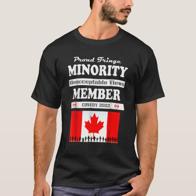 Camiseta Orgulho Fringe - Fringe Minoridade - Comboio da Li (Frente)