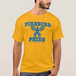 Camiseta Orgulho FVHS Firebird, Dourado