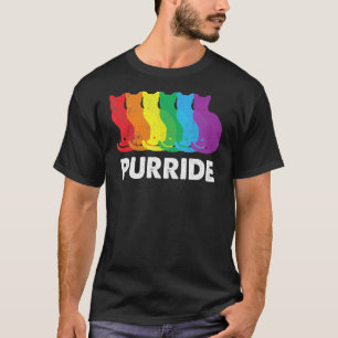 Camiseta Orgulho Gai Cat Orgulho Gato Gato Lgbtq 2