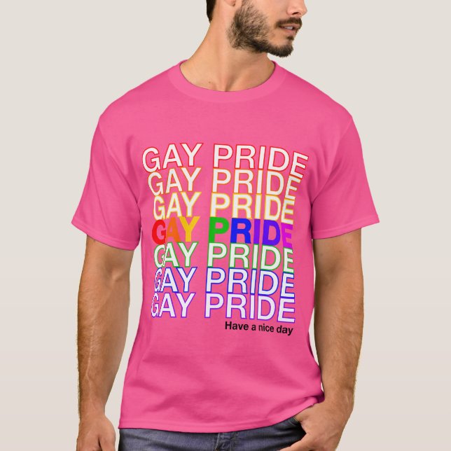 Camiseta Orgulho gay (Frente)