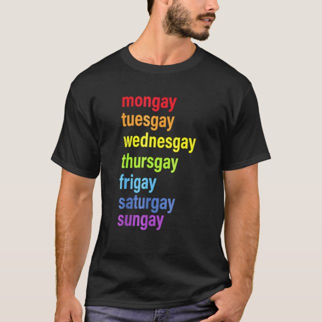 Camiseta Orgulho Gay Agenda Amor LGBT (Frente)