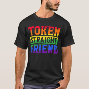 CAMISETA ORGULHO GAY AMIGO DO HETERO TÓKEN LGBTQ