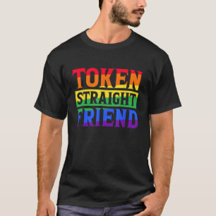 CAMISETA ORGULHO GAY AMIGO DO HETERO TÓKEN LGBTQ