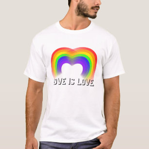 Camiseta Orgulho Gay Amor É Amor