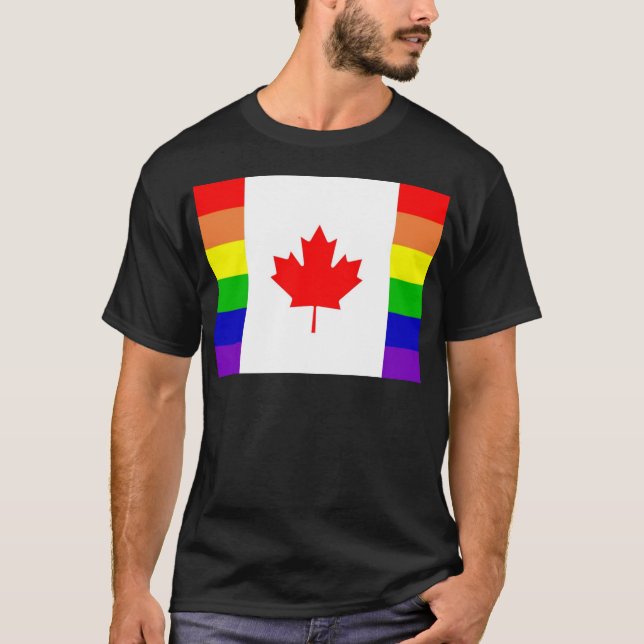 Camiseta Orgulho gay canadense (Frente)