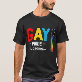 Camiseta Orgulho Gay Carregando Mês LGBT Transgênero