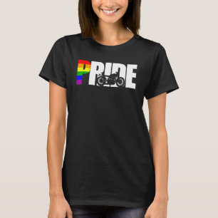 Camiseta Orgulho Gay Ciclista Lgbt Clube De Motociclismo Pa