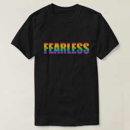Camiseta Orgulho gay de arco-íris sem rosto