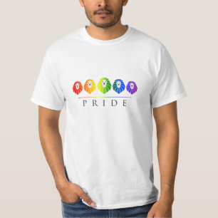 Camiseta Orgulho Gay de Leões - Arco-íris LGBT