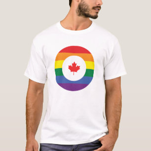 Camiseta Orgulho gay do Canadá