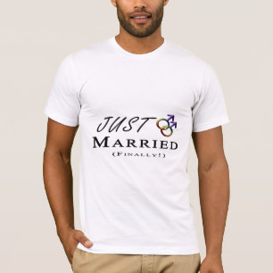 Camiseta Orgulho gay do recem casados (finalmente)