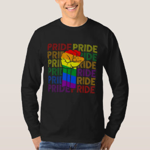 Camiseta Orgulho gay Fist Bump Lgbt - Lgbtq Lgbt Lgbt Mt Lg