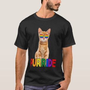 Camiseta Orgulho Gay Gato Fofo LGBTQ Purride