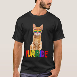 Camiseta Orgulho Gay Gato Fofo LGBTQ Purride
