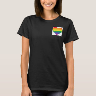 Camiseta Orgulho gay Heart