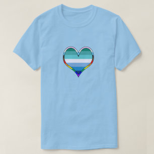 Camiseta Orgulho gay Heart