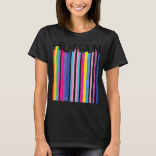 Camiseta Orgulho gay Humano Igualdade Bi Bisexual