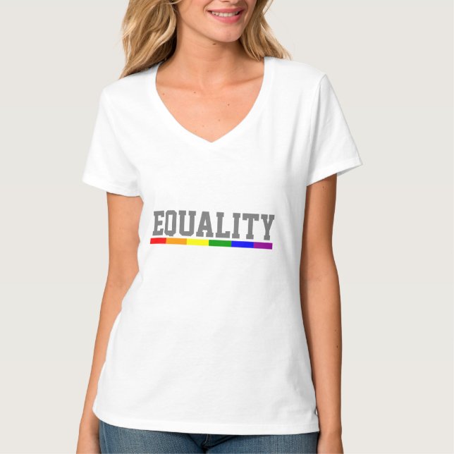 Camiseta Orgulho Gay Igualdade (Frente)