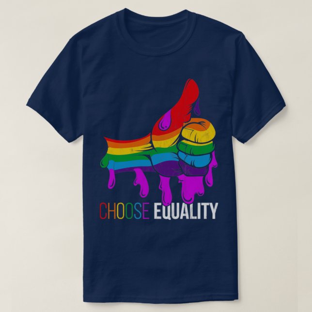 Camiseta Orgulho gay LGBT (Frente do Design)