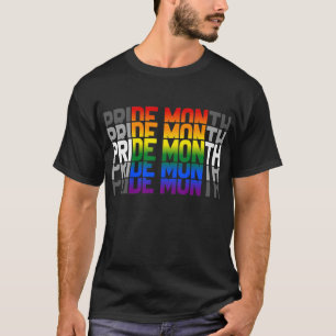 Camiseta Orgulho gay LGBT do Demon do Mês do Orgulho