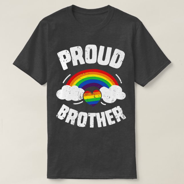 Camiseta Orgulho gay LGBT para Homens (Frente do Design)