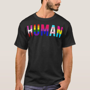 Camiseta ORGULHO GAY Mês de Bandeira LGBT HUMANA Transgêner