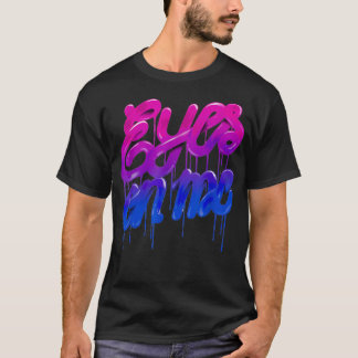 Camiseta Orgulho gay olhos em mim LGBTQ+ CSD Bandeira Bisse