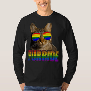 Camiseta Orgulho gay Para Mulheres Homens Gbt Purride Rainb