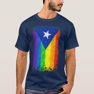 Camiseta Orgulho gay porto-riquenho Orgulho gay
